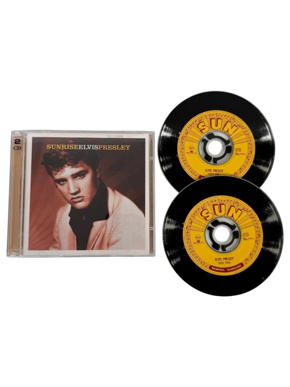 Elvis Presley Sunrise CD 3 Disc Set With Insert 1999 RCA Sun Records Era